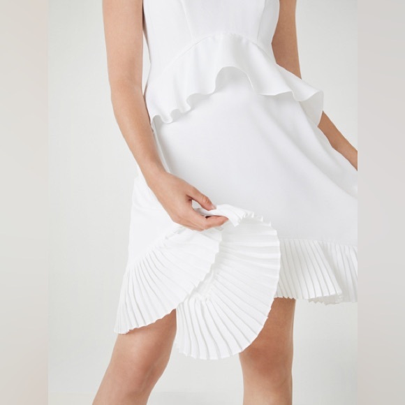 BCBGMAXAZRIA Dylan ruffle layer dress - Picture 4 of 7